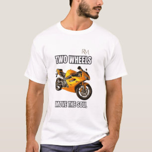Zweirad bewegt die Seele Motorrad-Shirt   Biker  T-Shirt