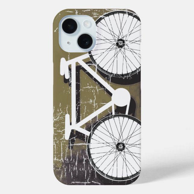 Zweirad-Fahrrad cool Case-Mate iPhone Hülle (Rückseite)
