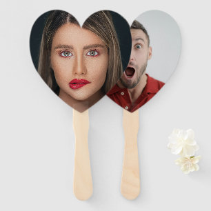 Zweiseitig personalisiert mit Ihren eigenen Fotos Fächer