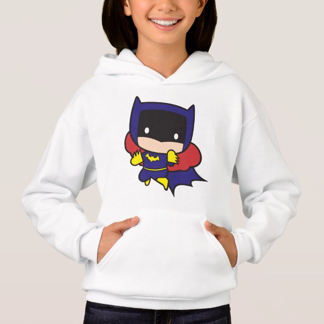 Zweiseitige Chibi Batgirl Hoodie (Vorderseite)