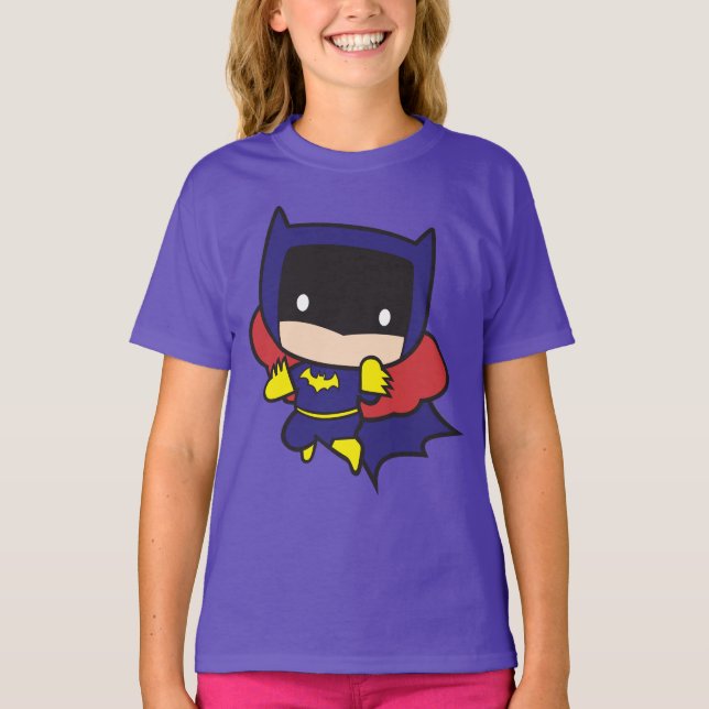 Zweiseitige Chibi Batgirl T-Shirt (Vorderseite)