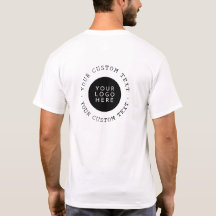 Zweiseitige, rustikale Logos und Text