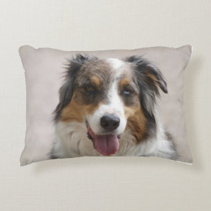zweiseitiger Australian Shepherd Merle Dekokissen