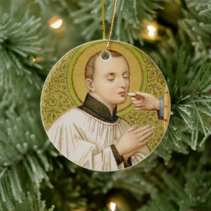 Zweiseitiger St. Stanislaus (SNV 25) Kreis Keramikornament