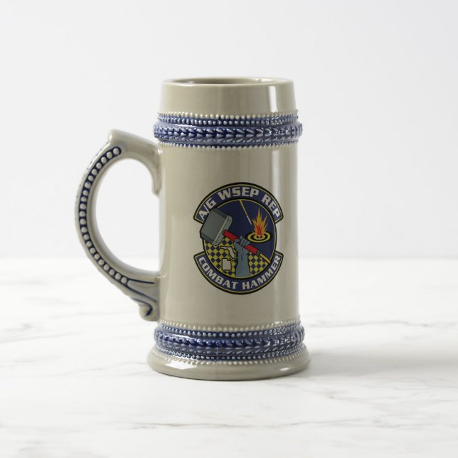 Zweiseitiger Stein mit Name Bierglas (Links)