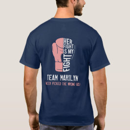Zweiseitiger T - Shirt der UNISEX-Marine