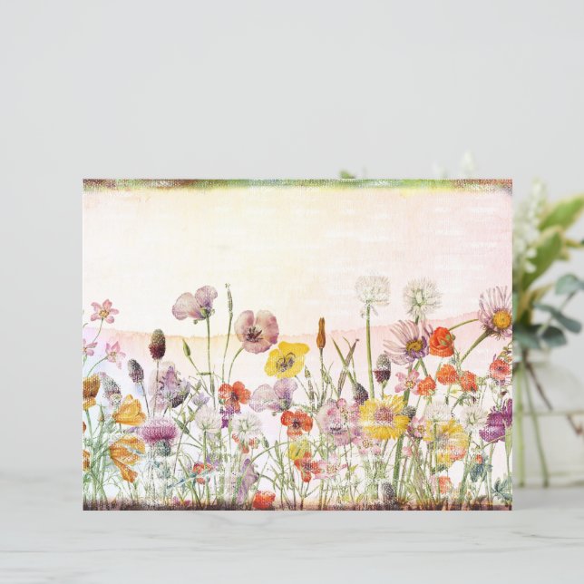 Zweiseitiges Junk-Journalpapier (Stehend Vorderseite)