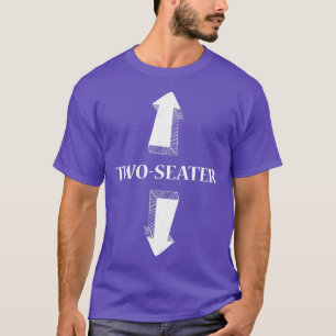 Zweisitzer Lustiger Erwachsenenhumor Beliebtes Zit T-Shirt