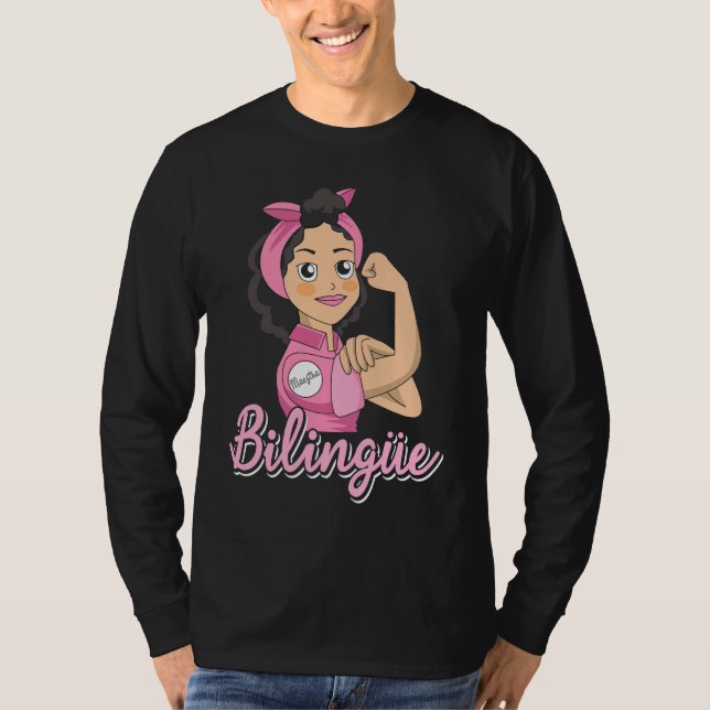 Zweisprachig T-Shirt (Vorderseite)