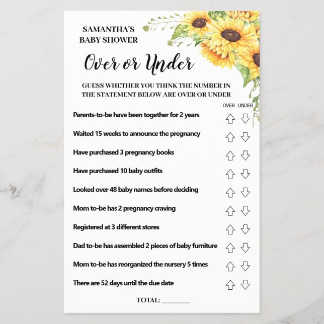 Zweisprachige Spielkarte für ein oder unter Babydu Flyer (Vorne)