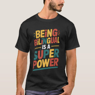 Zweisprachiger Lehrer Lustiger ESL-Lehrer T-Shirt