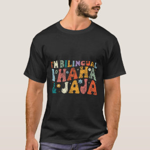 Zweisprachiger Lehrer Zurück zur Schule Bekleidung T-Shirt