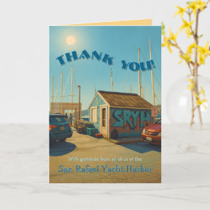 Zweisprachiges Englisch/Spanisch Danke geklaut! Be Karte