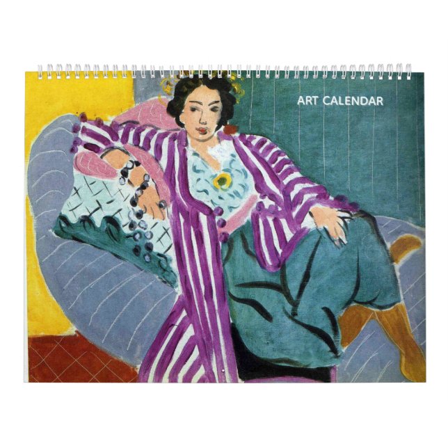 Zweisseitiger Kunstkalender Kalender (Titelbild)