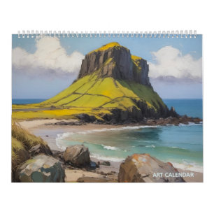 Zweisseitiger Kunstkalender Kalender