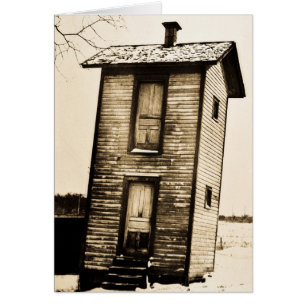 Zweistöckiges Outhouse - Vintag