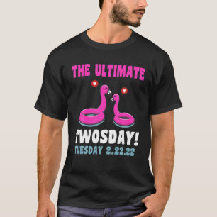 Zweitägiges Party Flamingo Dienstag, 22. Februar T-Shirt