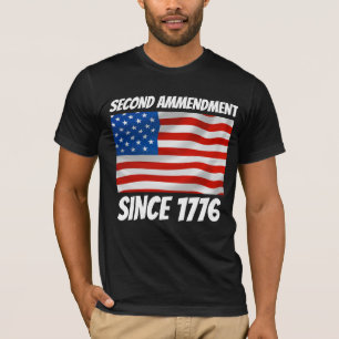ZWEITE 2. AMMENDMENT 1776 PATRIOT-T - SHIRT