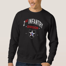 Zweite Abteilung Infanterie - Militär der Vereinte Sweatshirt