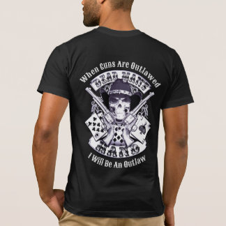 Zweite Änderung Dead Man's Hand Cowboy T - Shirt