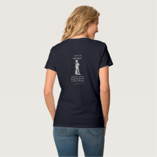Zweite Änderung ist nicht verletztes dunkles T-Shirt