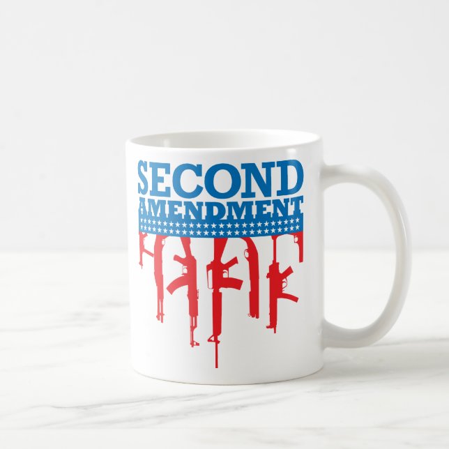 Zweite Änderungs-Flagge Kaffeetasse (Rechts)