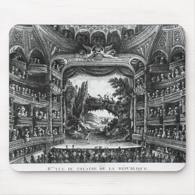Zweite Ansicht des Theaters de la Republique Mousepad (Vorne)