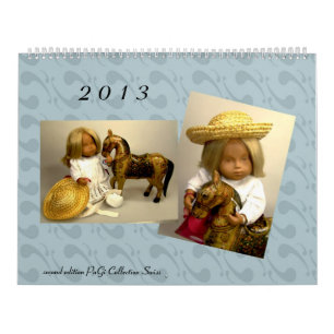 Zweite Ausgabe des Sasha Puppen-Kalenders 2013 Kalender