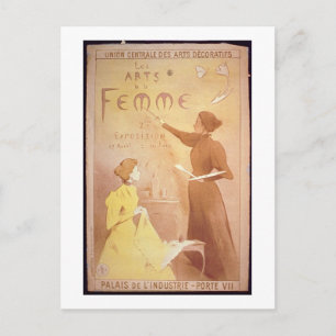 "Zweite Ausstellung der Frauenkunst, Palais de L'I Postkarte