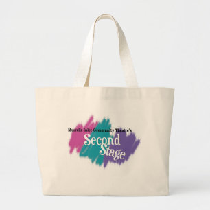 Zweite Bühne-Tasche Jumbo Stoffbeutel