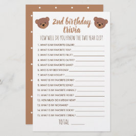 Zweite Geburtstagstrivia Wie gut kennen Sie das Sp