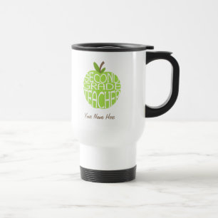 Zweite Grad-Lehrer-Tasse - grüner Apple Reisebecher