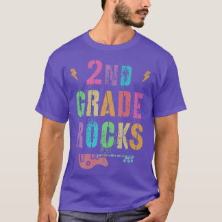 ZWEITE GRADE ROCKS Studentenlehrerin ZWEITE Gradui T-Shirt