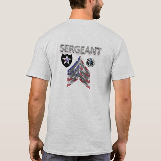 Zweite Infanterieabteilung T-Shirt (Rückseite)