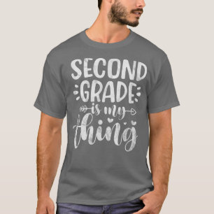 Zweite Klasse Lehrer 2. Klasse zurück zum Schuless T-Shirt