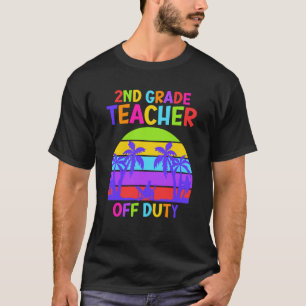 Zweite Klasse Lehrer für Urlaubslehrer 1 T-Shirt