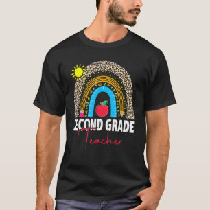 Zweite Klasse Lehrer Team Zweite Klasse Squad Rain T-Shirt
