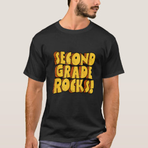 Zweite Klasse Rocks zweite Klasse Lehrer Student z T-Shirt