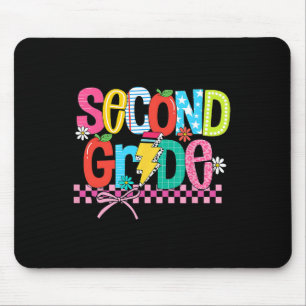 Zweite Klasse Rückkehr zur Schule 2. Klasse Coquet Mousepad