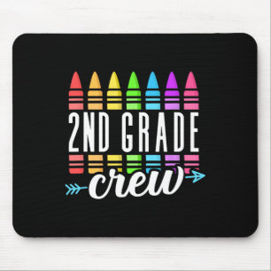 Zweite Klasse Squad Lehrer Team Zweite Klasse Rock Mousepad