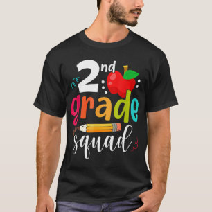 Zweite Klasse Squad Spaß zurück zur zweiten Klasse T-Shirt