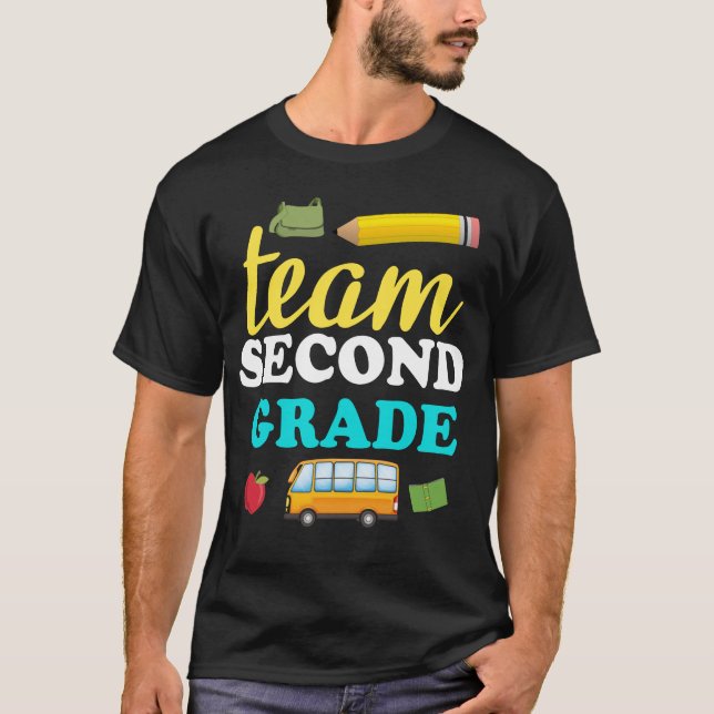zweite Klasse T-Shirt (Vorderseite)