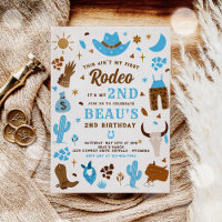 Zweite Rodeo Cowboy Wild West Birthday Party