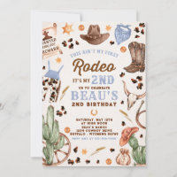 Zweite Rodeo Cowboy Wild West Birthday Party