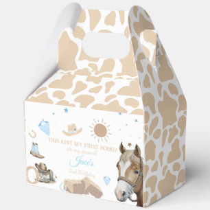 Zweite Rodeo-Pastell-Geburtstags-Geschenkboxen Geschenkschachtel