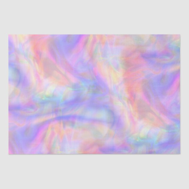 zweite Sicht, holopastel: Seidenpapier (Vorderseite)