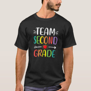 Zweite Stufe Girls Boy Teacher Team zweiter Klasse T-Shirt