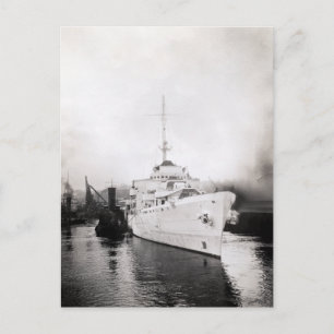 Zweite Weltkrieg US-Küstenwache Cutter Campbell Postkarte