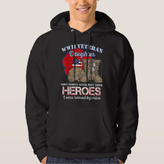 Zweite Weltkrieg Veteran Tochter Die meisten Mensc Hoodie