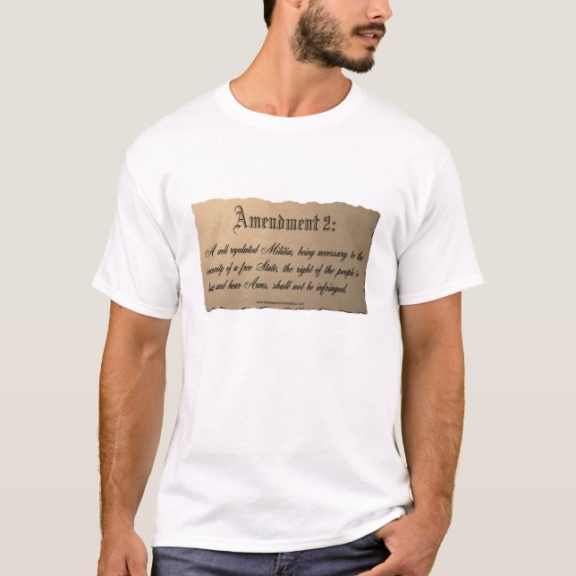 Zweiter Änderungs-T - Shirt (Vorderseite)